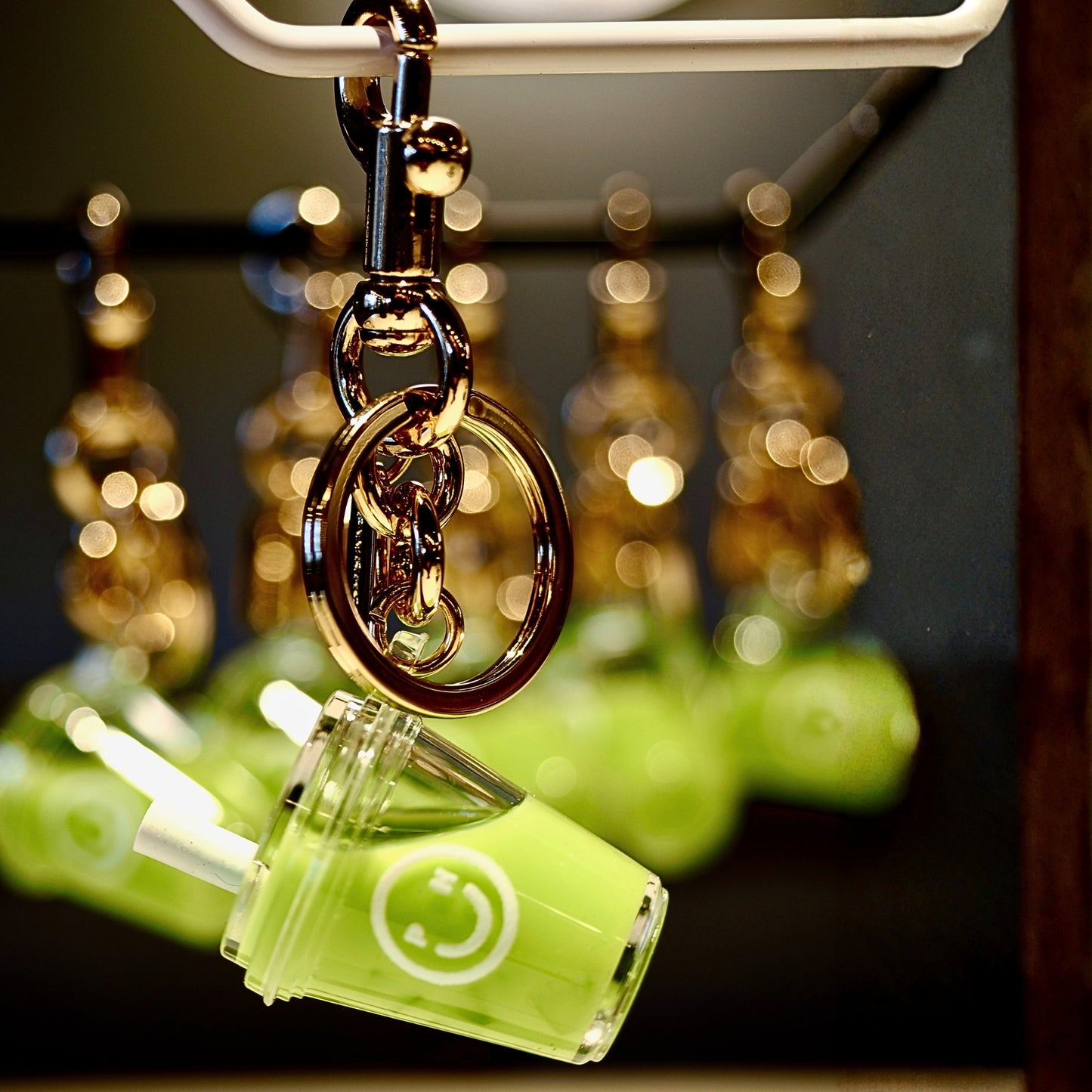 The Matcha Series Liquid Match Keychain