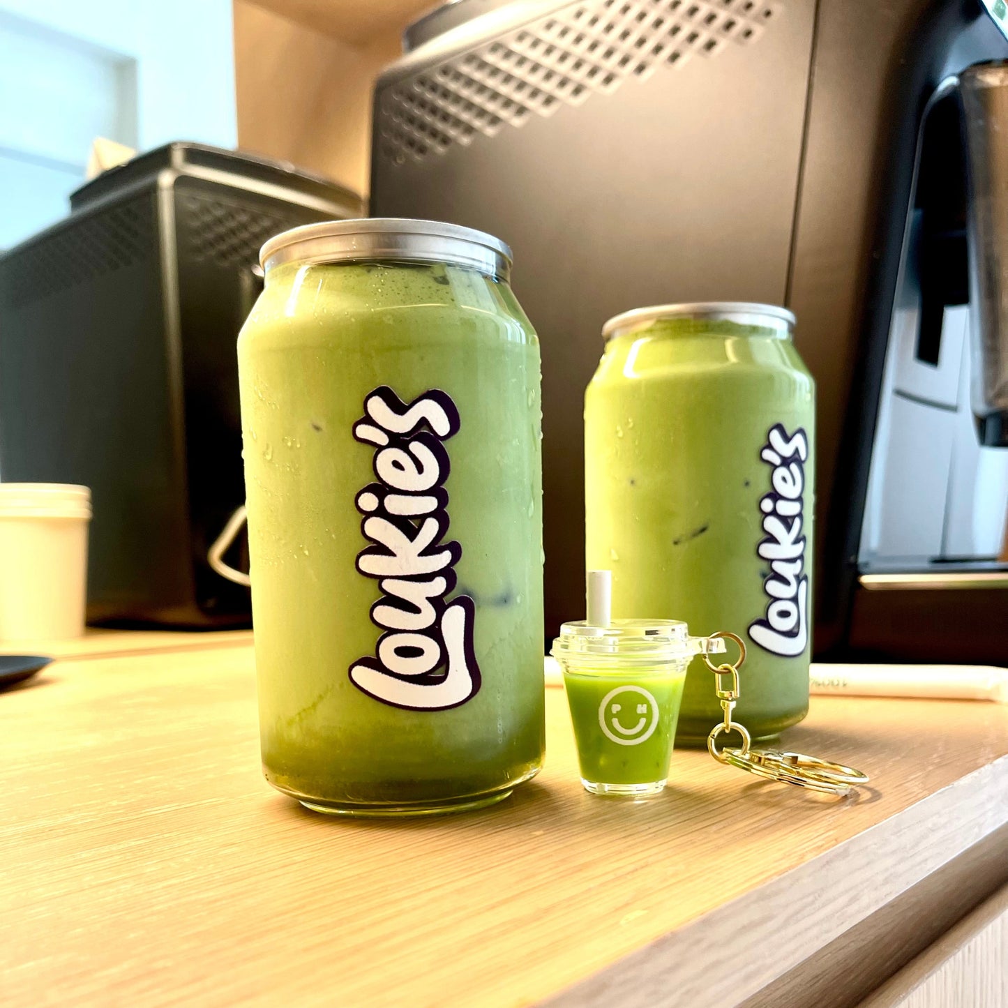 The Matcha Series Liquid Match Keychain